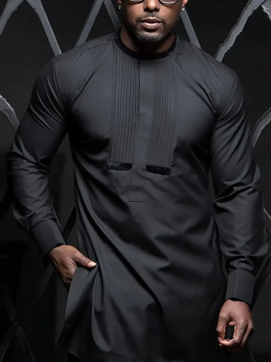 2x Sets Stylish African Wear for Men – Trendy Dashiki Shirts and Pants with Unique Patterns and Traditional Flair