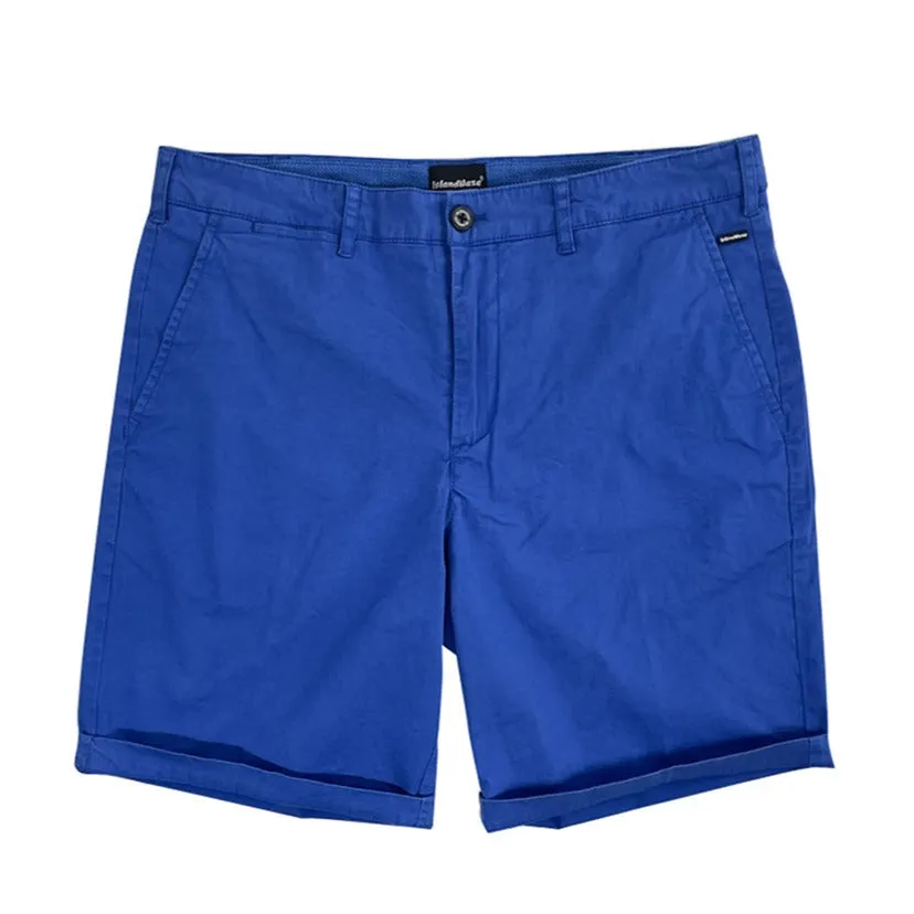 8.5" Men's Cotton Spandex Stretch Chino Shorts - Salvador
