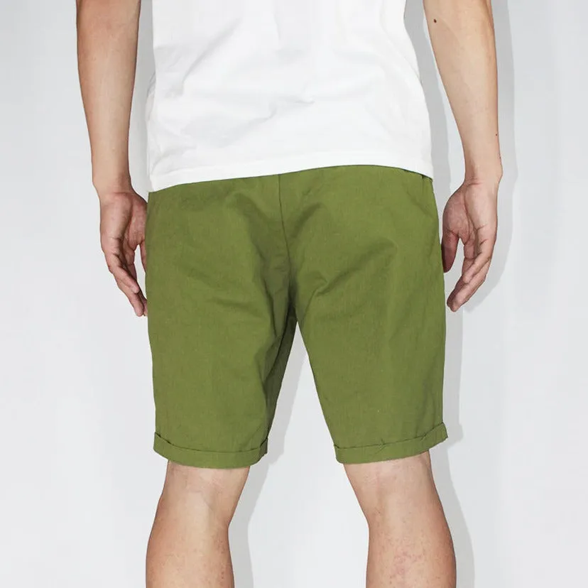 8.5" Men's Cotton Spandex Stretch Chino Shorts - Salvador