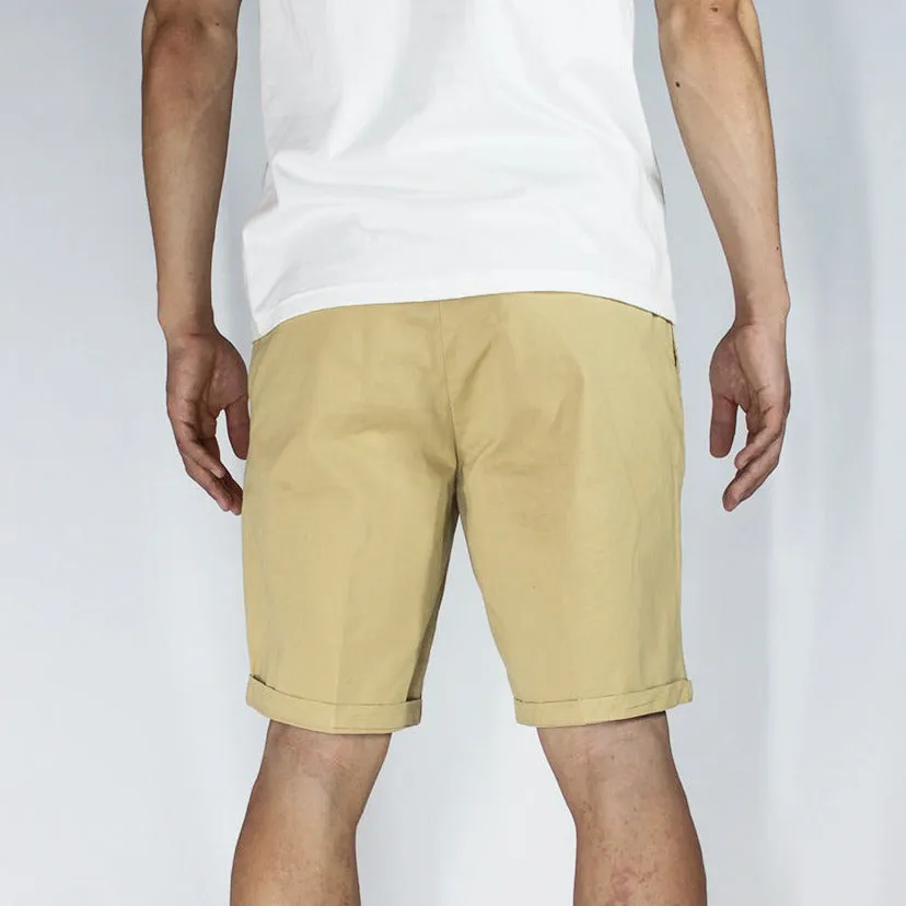 8.5" Men's Cotton Spandex Stretch Chino Shorts - Salvador