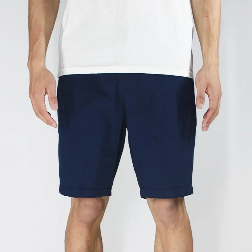 8.5" Men's Cotton Spandex Stretch Chino Shorts - Salvador