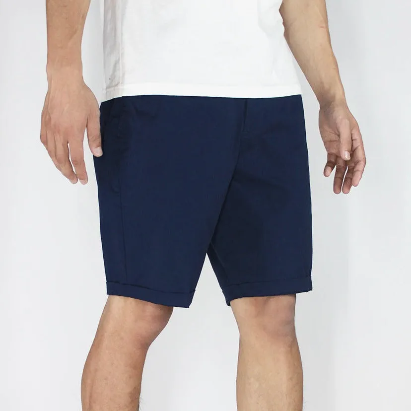 8.5" Men's Cotton Spandex Stretch Chino Shorts - Salvador