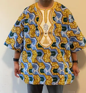 African Dashiki ! Ethnic Dashiki From Ghana ! Men's Dashiki !
