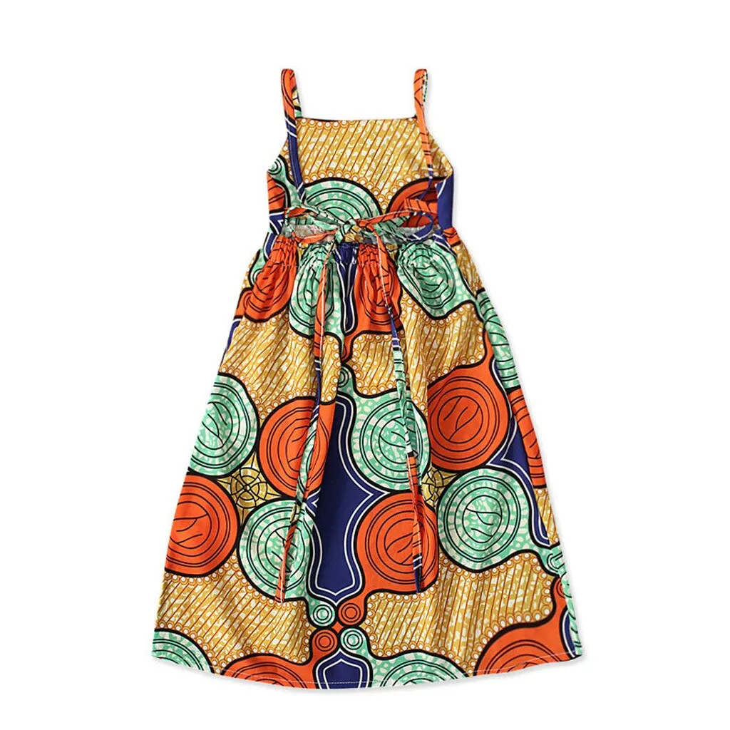 African Dashiki Princess Dress