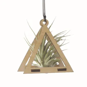 Air Plant Hanger - Mini Triangle Maple