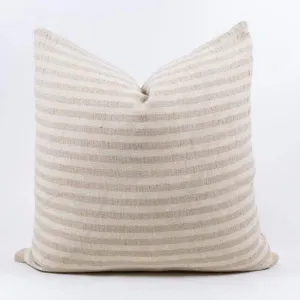 Ang Cream Stripe Pillow