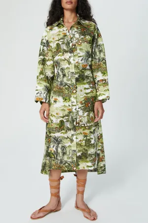 Anise Safari Dress | Eden Green