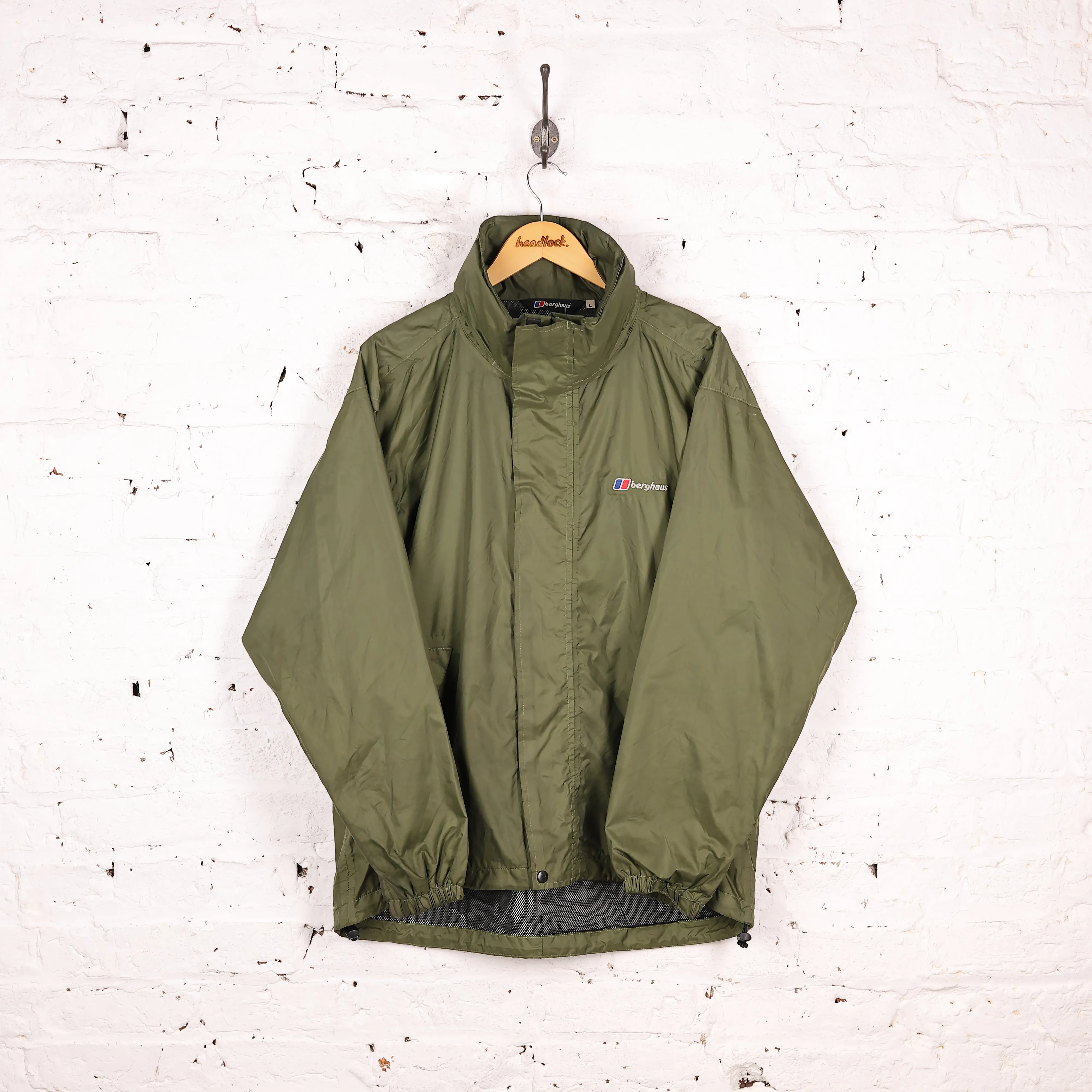 Berghaus 90s Rain Jacket - Green - L