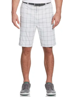 Big & Tall Plaid Stretch Short