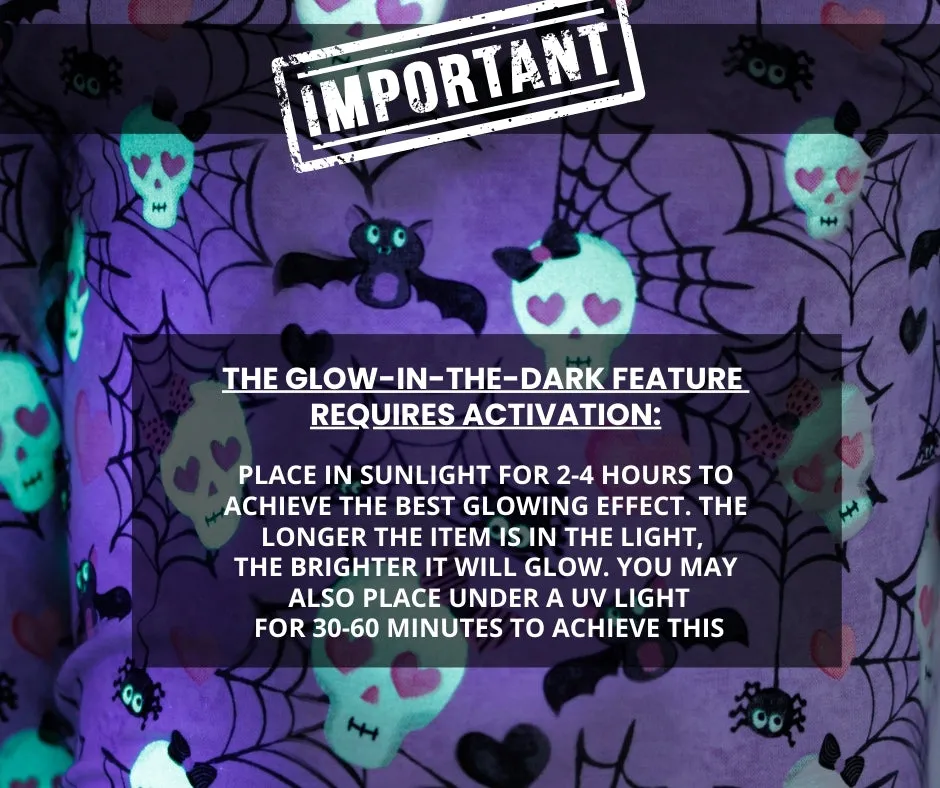 Birdie Bean Carrie Glow in the Dark Skeleton 2-piece Short Sleeve Pajamas with Shorts
