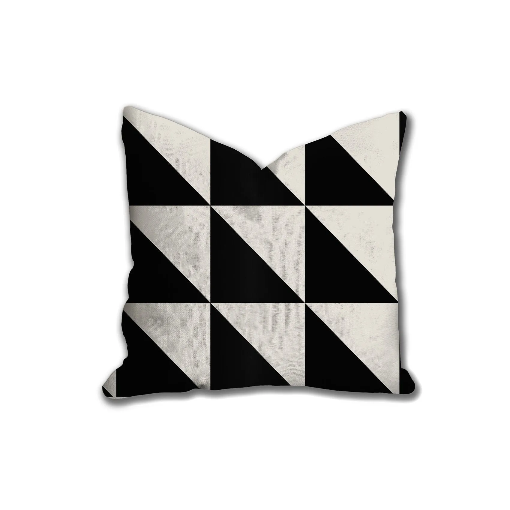 Black and white Geometric throw pillow, bold, modern pillow, Interior decor, home decor, pillow cover and insert, accent pillow, insert