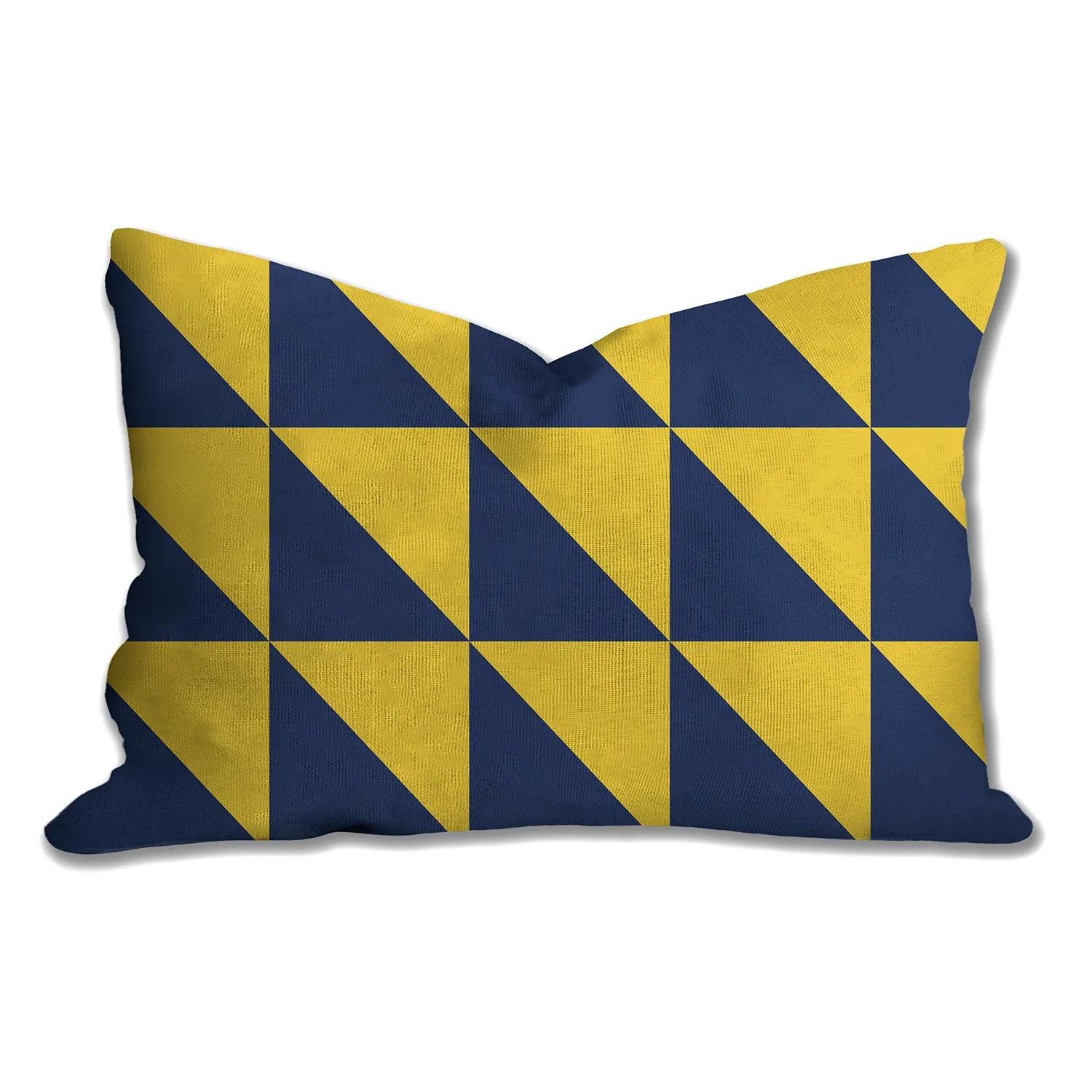 Blue and yellow Geometric throw pillow, bold, modern pillow, Interior decor, home decor, pillow cover and insert, accent pillow, insert
