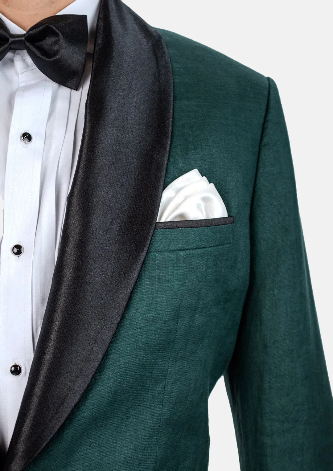 Bond Phthalo Green Linen Tuxedo