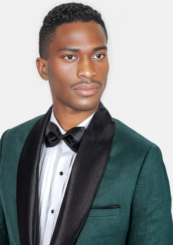 Bond Phthalo Green Linen Tuxedo