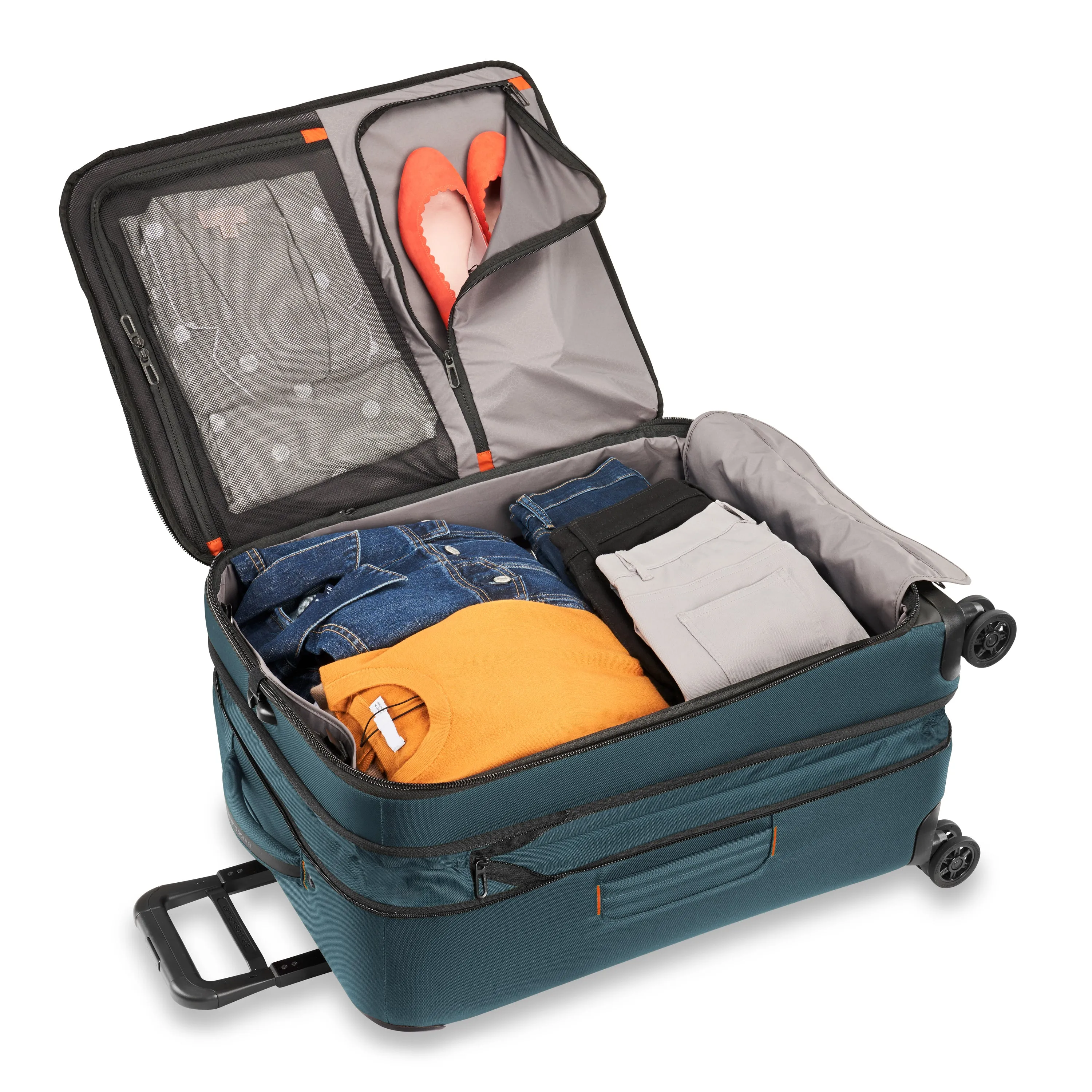Briggs & Riley ZDX Medium Expandable Spinner - Ocean Blue