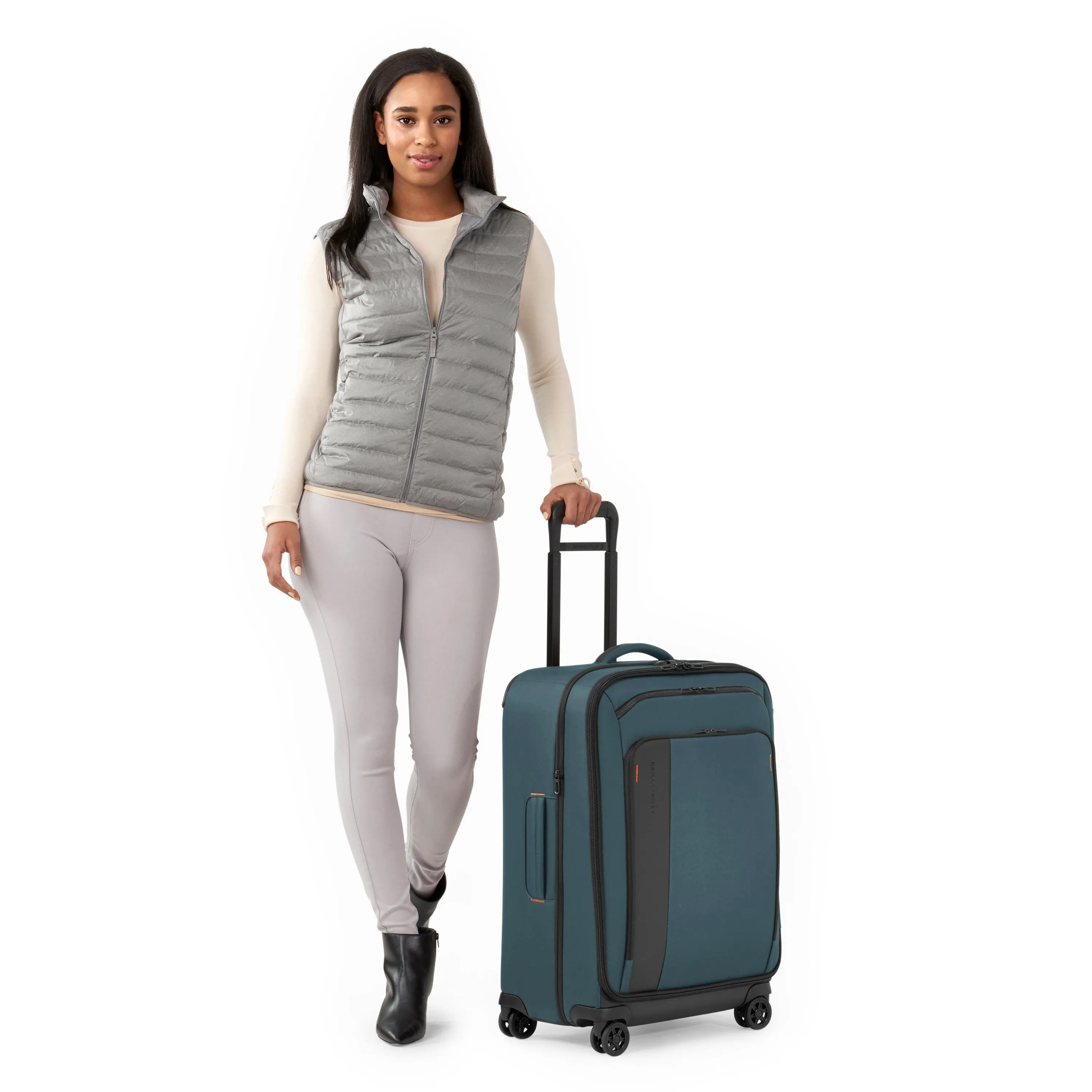 Briggs & Riley ZDX Medium Expandable Spinner - Ocean Blue