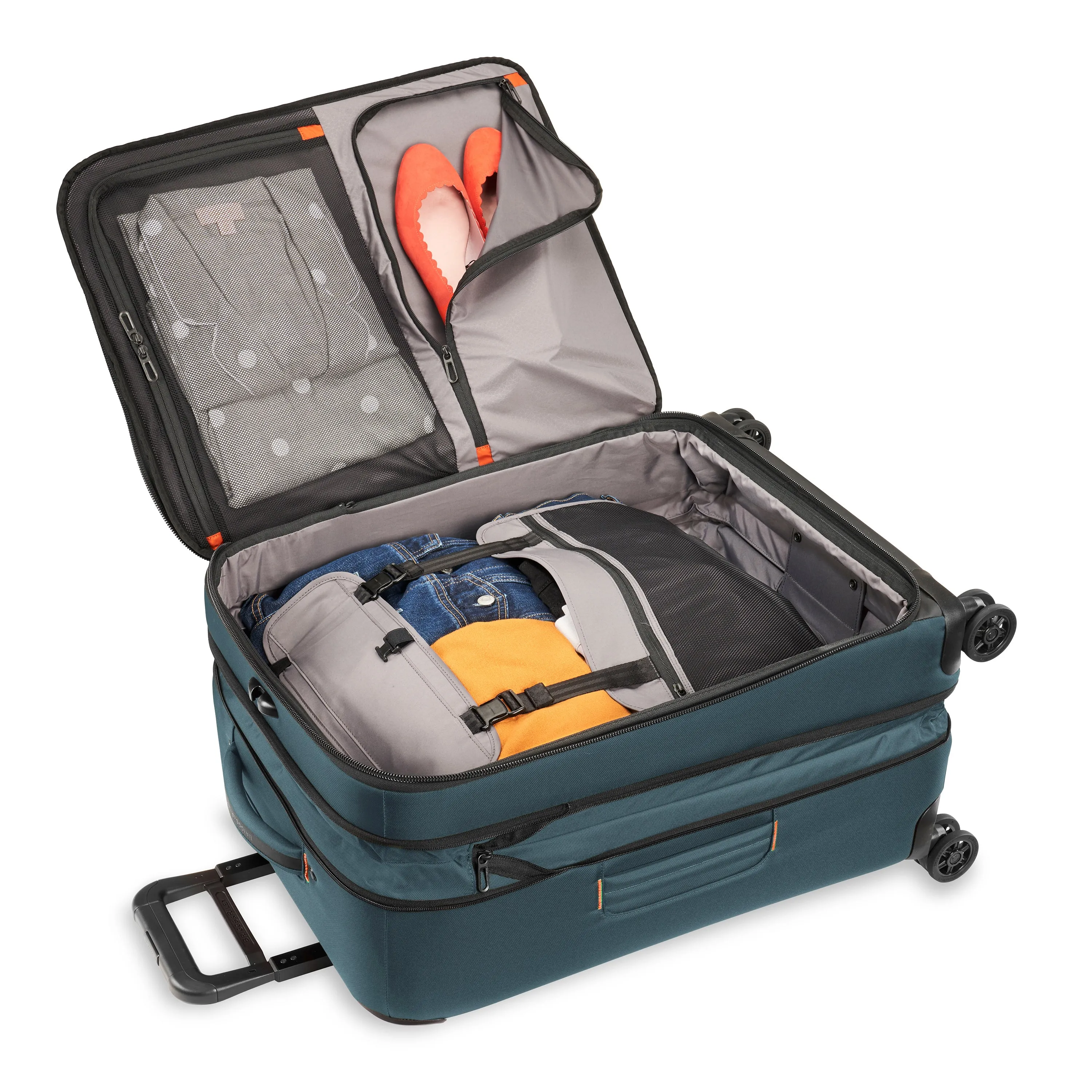 Briggs & Riley ZDX Medium Expandable Spinner - Ocean Blue