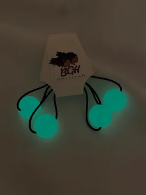 Brown Girls Hair®  Glow in the Dark Hair Knockers | Bobbles | Ballies
