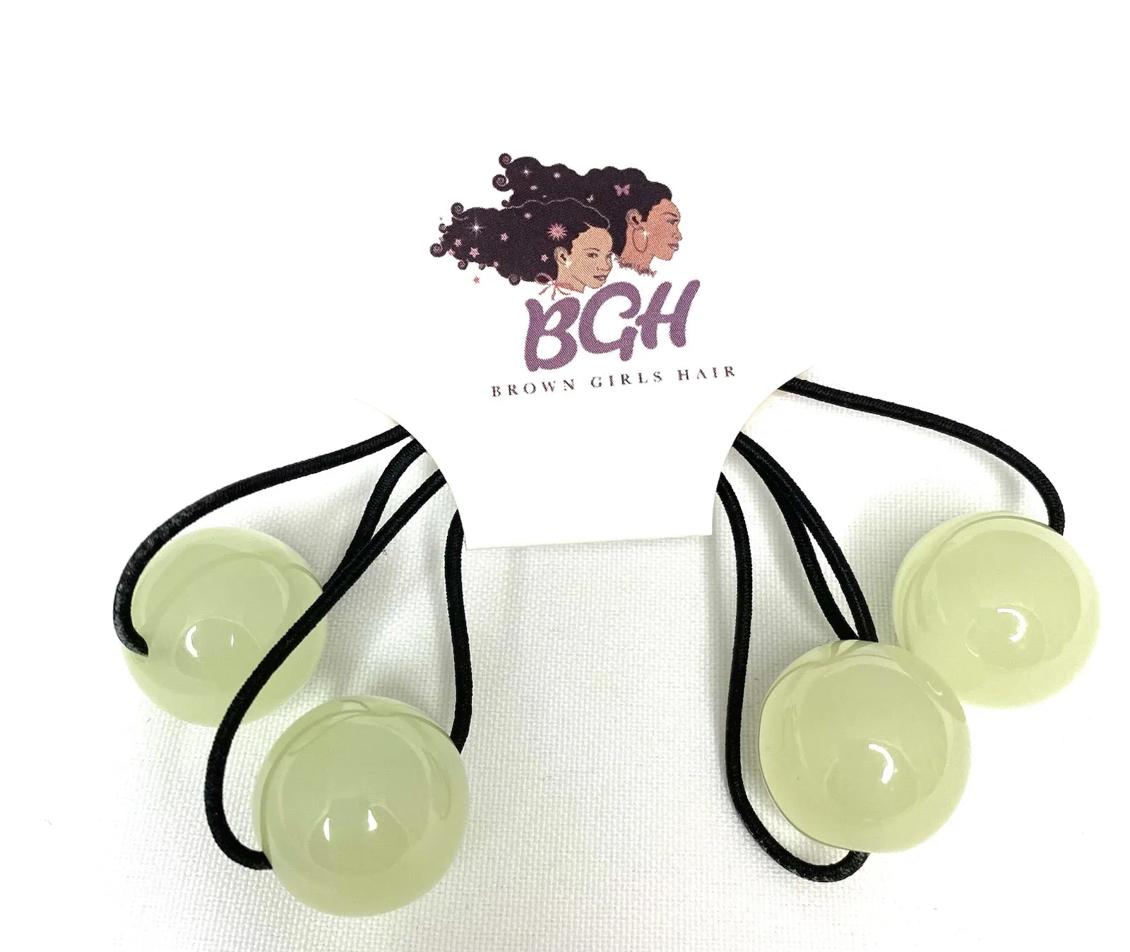 Brown Girls Hair®  Glow in the Dark Hair Knockers | Bobbles | Ballies