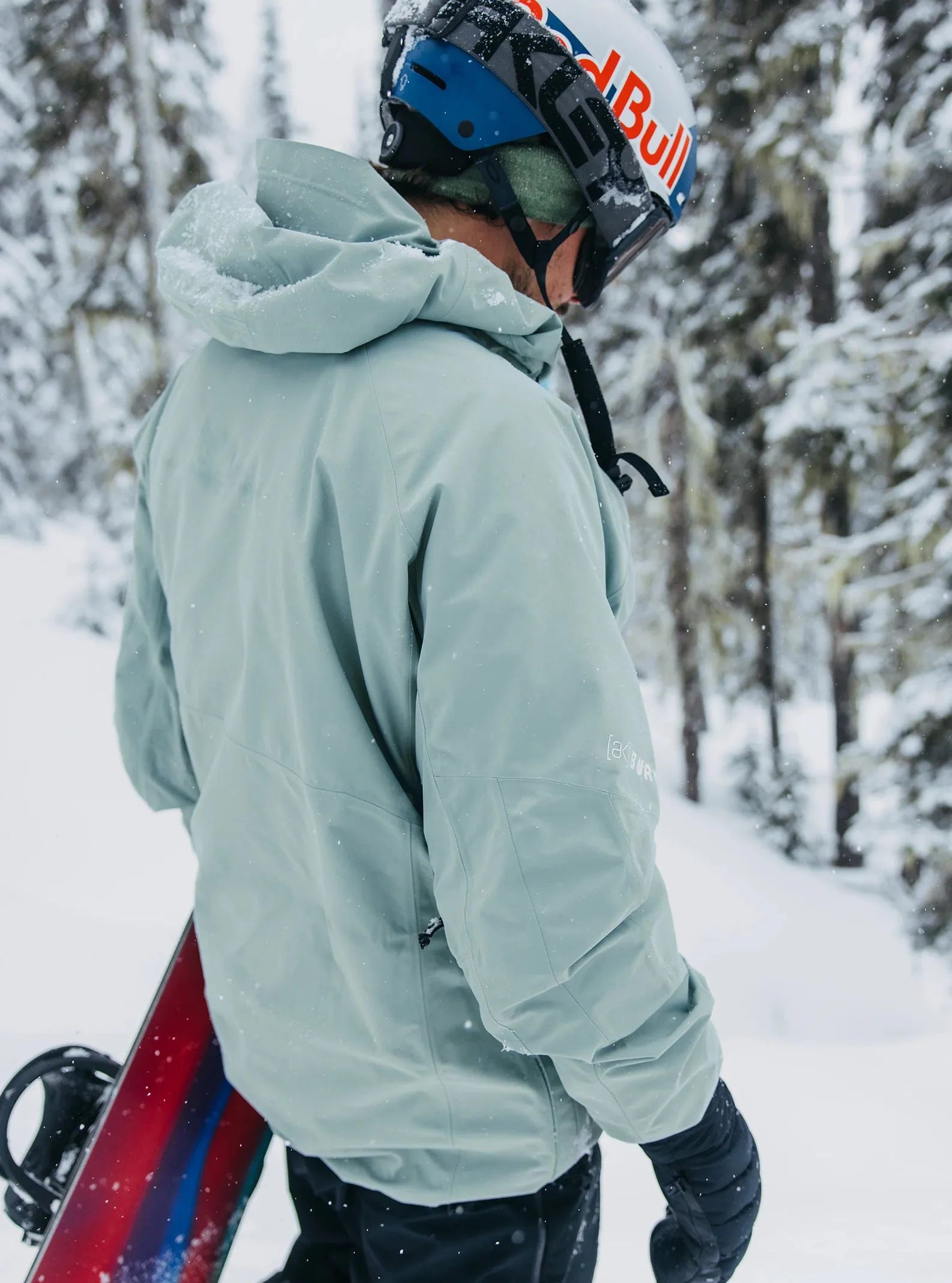 Burton [ak] Velocity GORE-TEX Anorak Jacket Mens 2025 Petrol Green