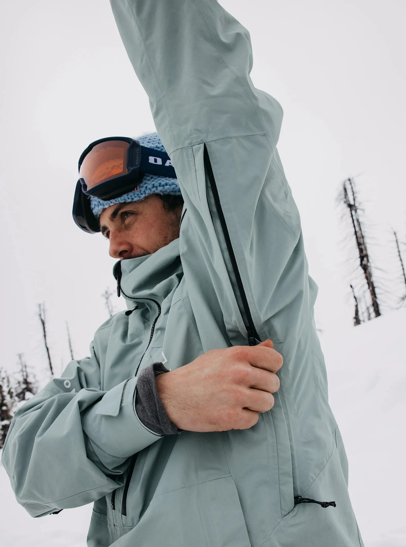Burton [ak] Velocity GORE-TEX Anorak Jacket Mens 2025 Petrol Green