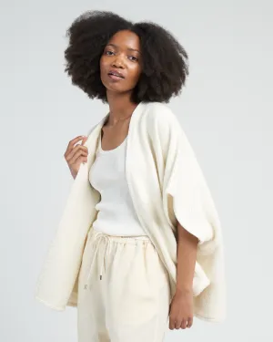 cami poncho - cream