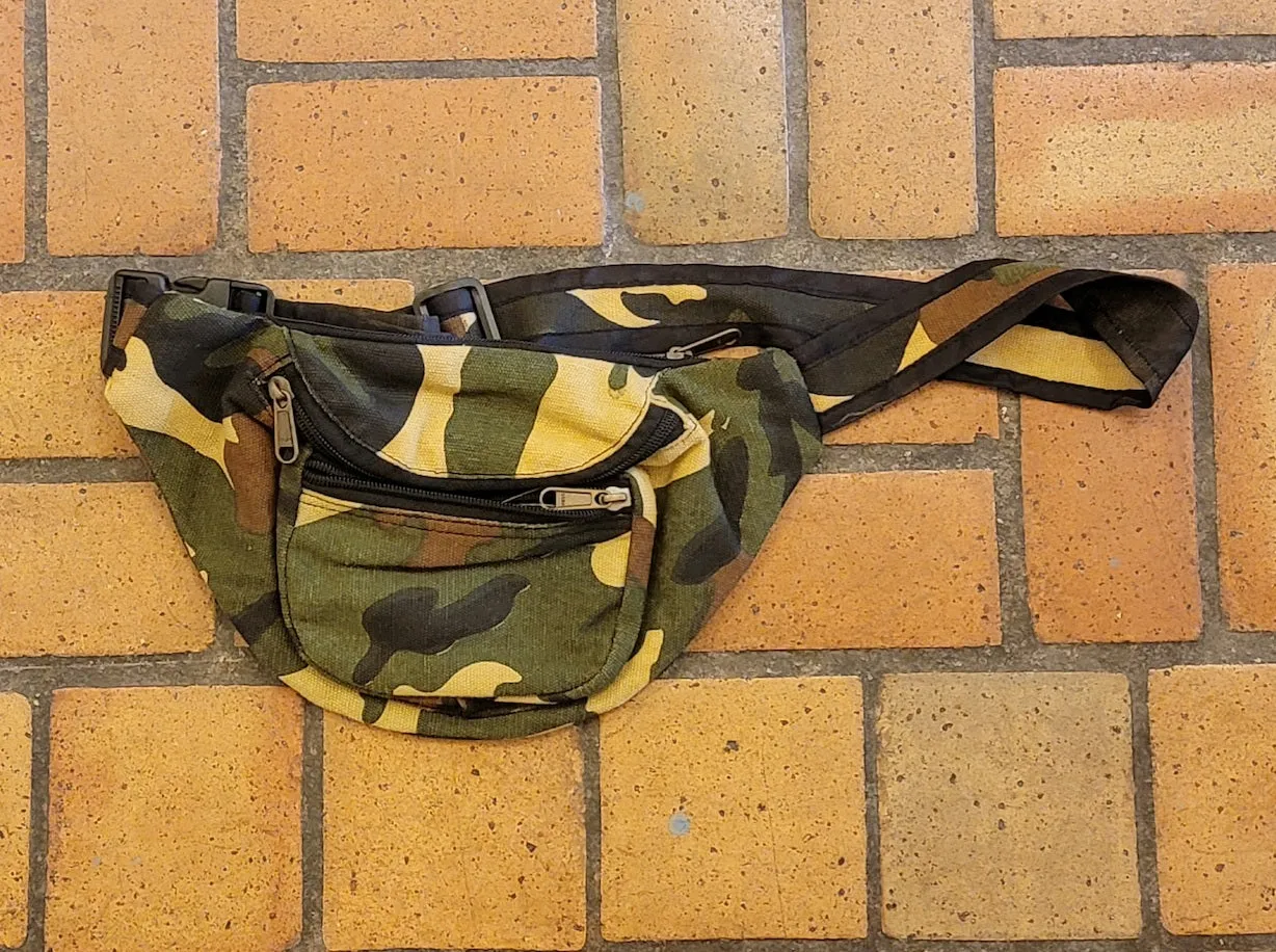 Camo Fanny Pack