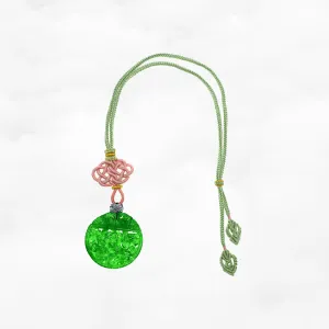Chinese Knot Jade Pendant Necklace
