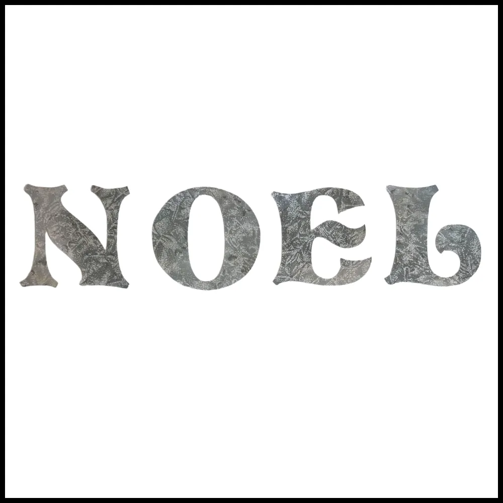 Christmas Fused Applique Word - NOEL