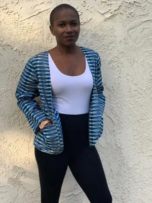 Collarless Blazer "Arrow"