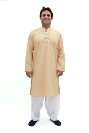 Cream Colored Cotton Shirt