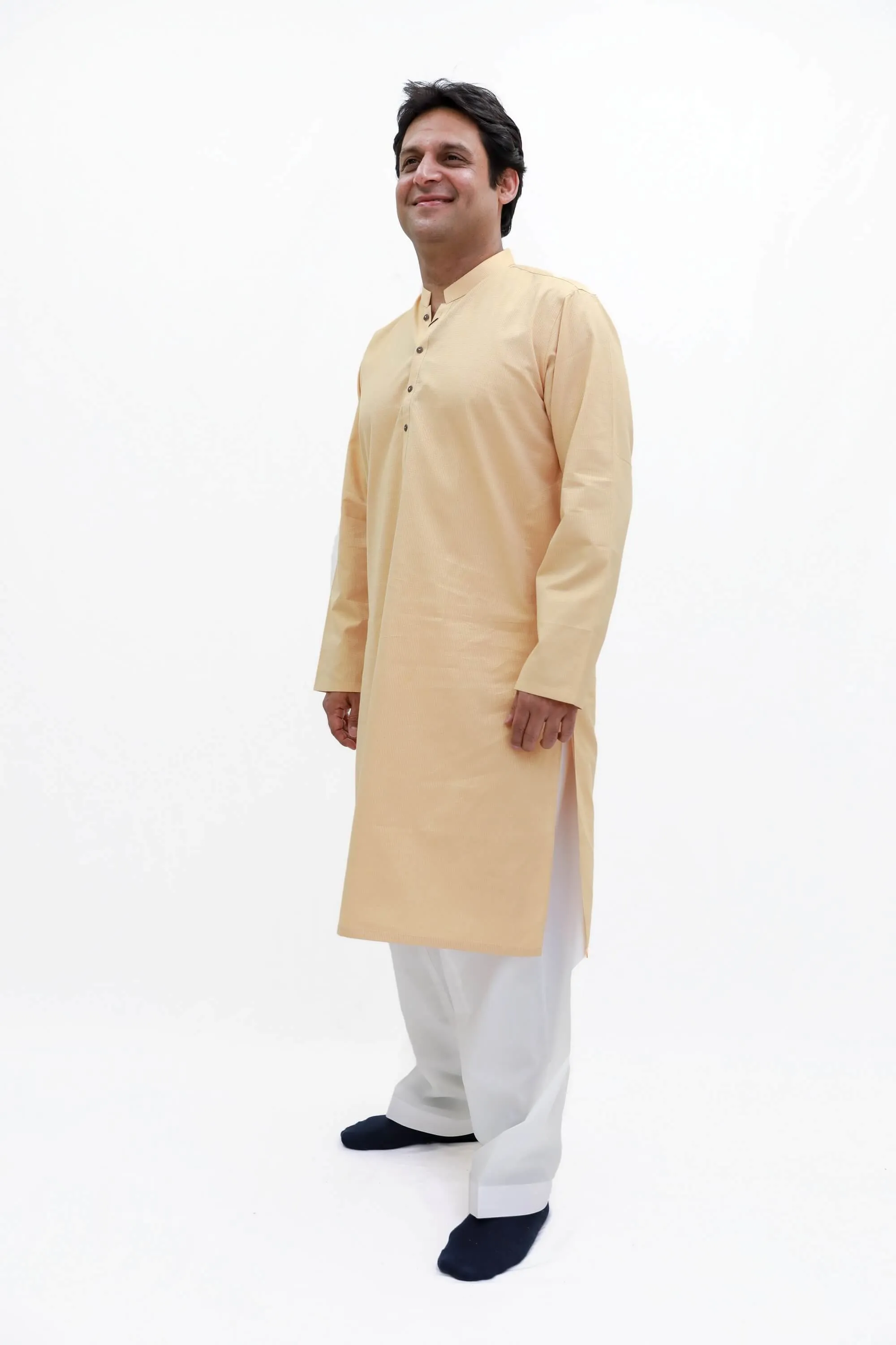 Cream Colored Cotton Shirt