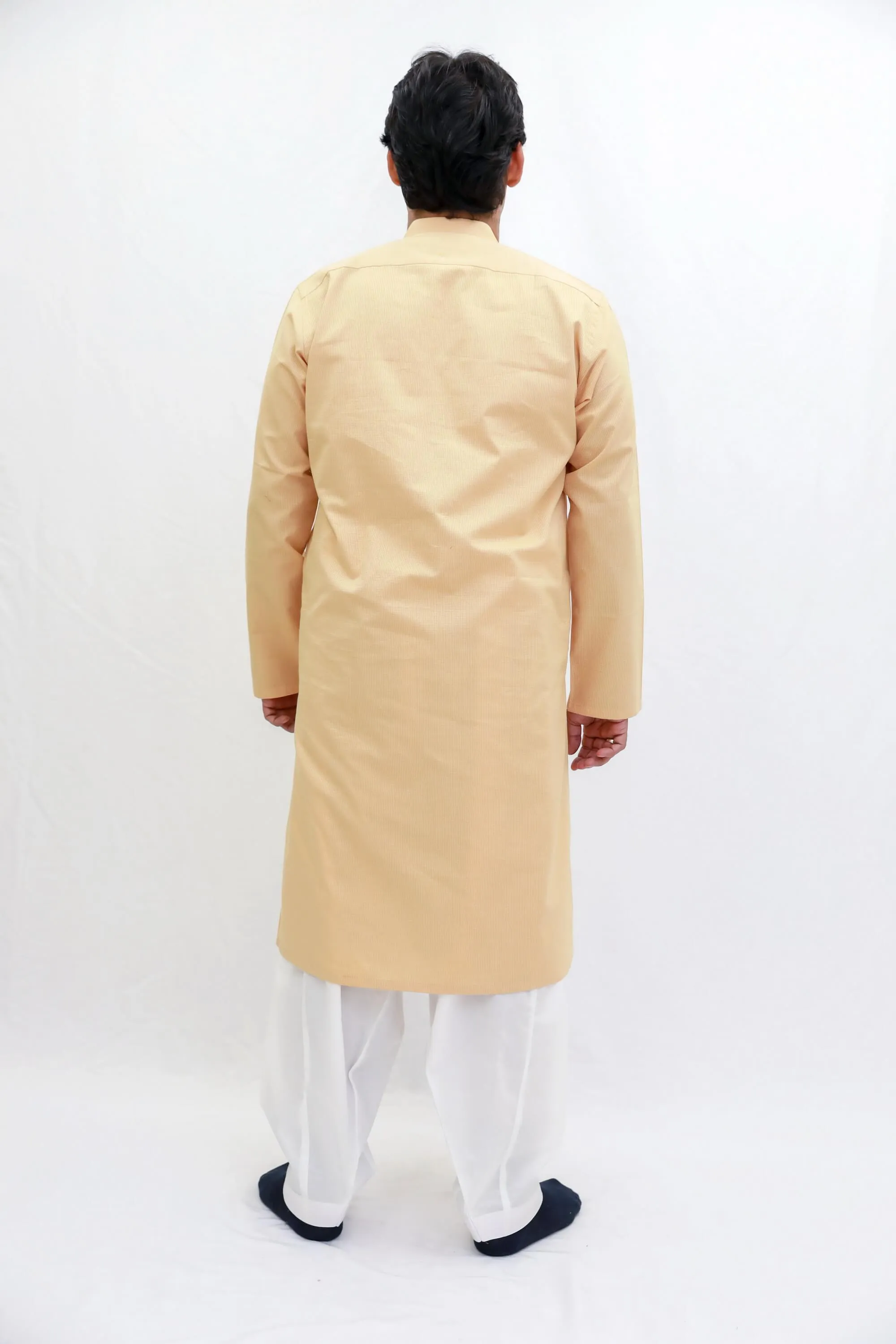 Cream Colored Cotton Shirt