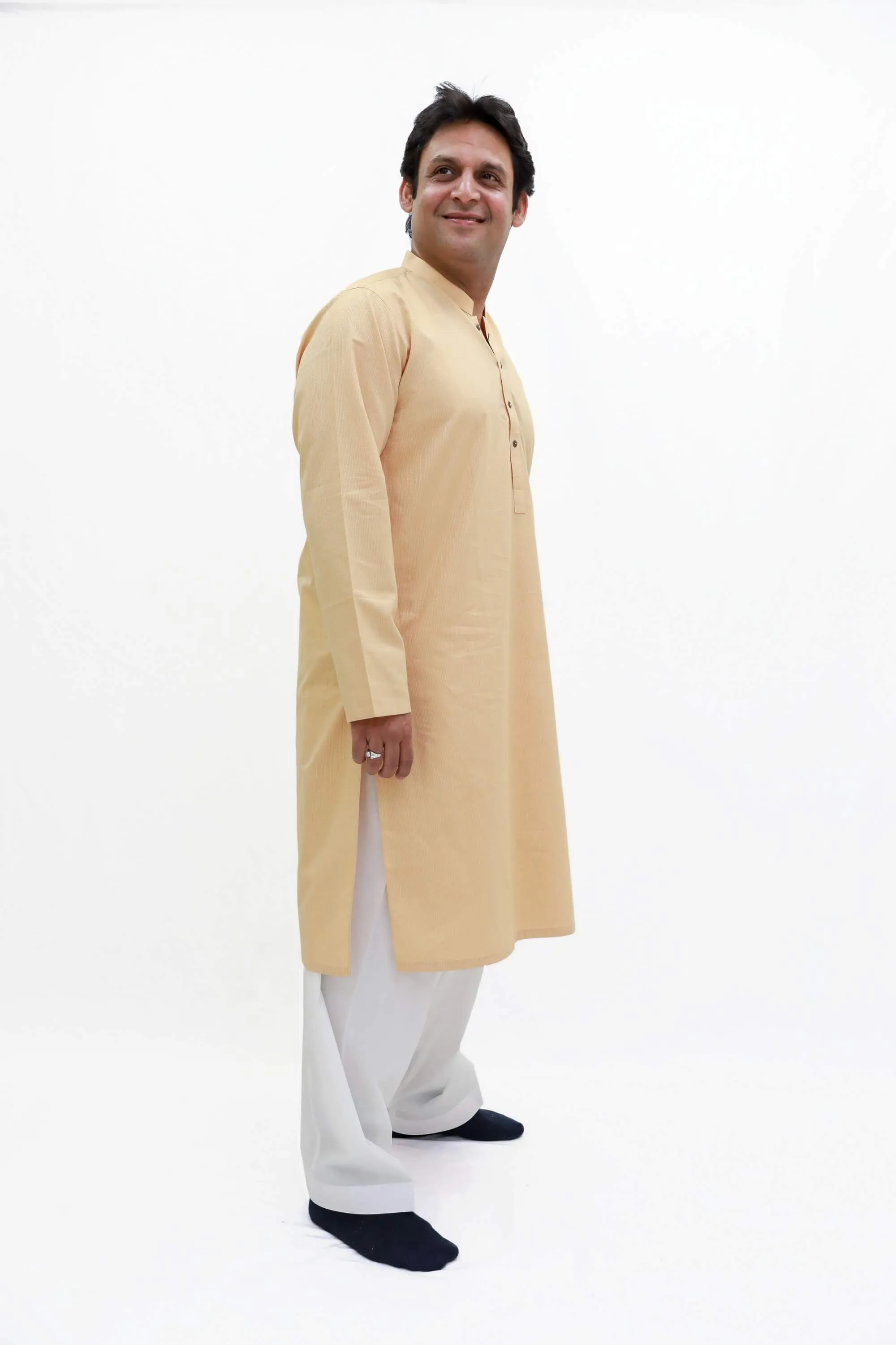 Cream Colored Cotton Shirt