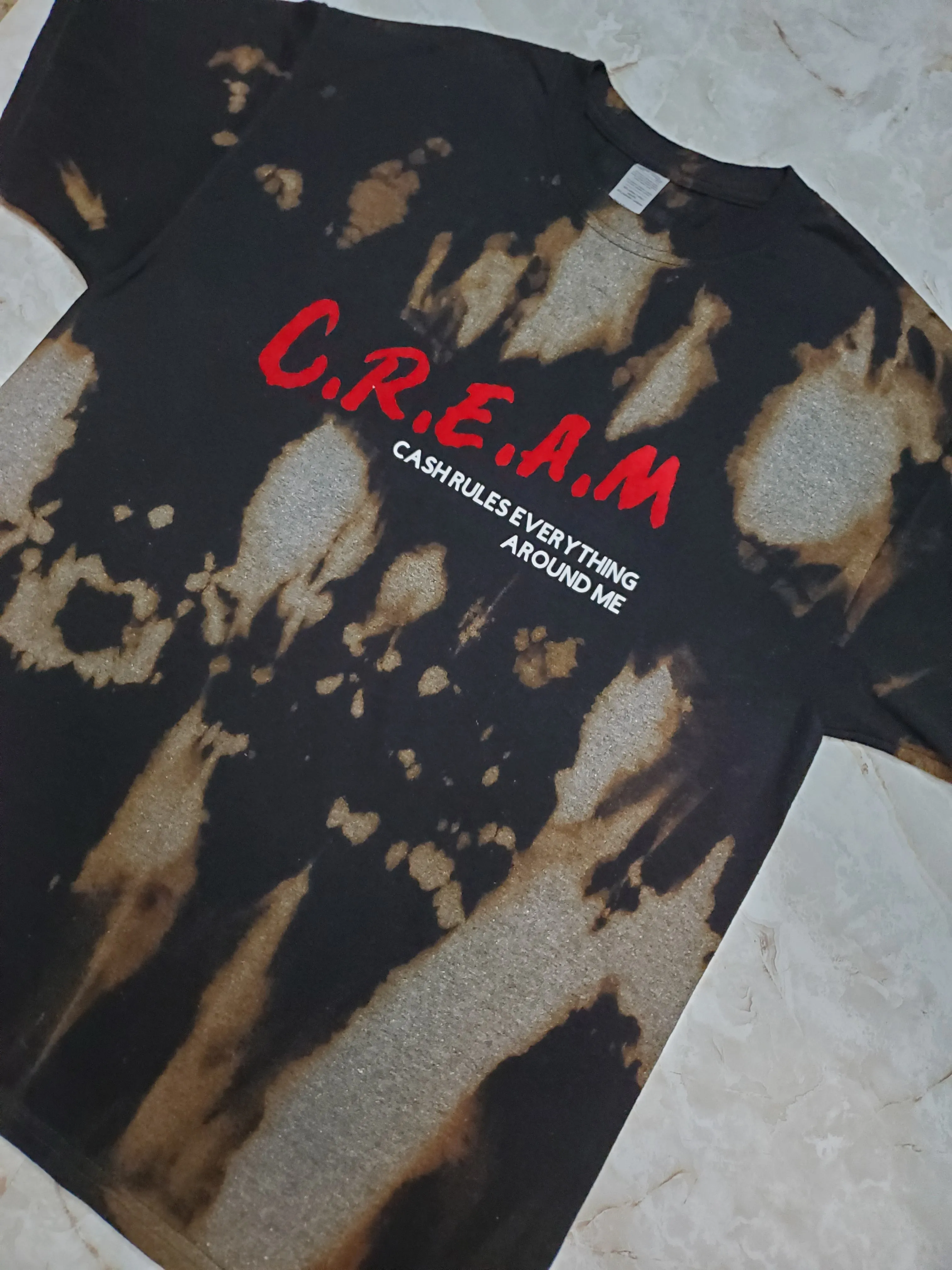 C.R.E.A.M T-Shirt (Distressed)