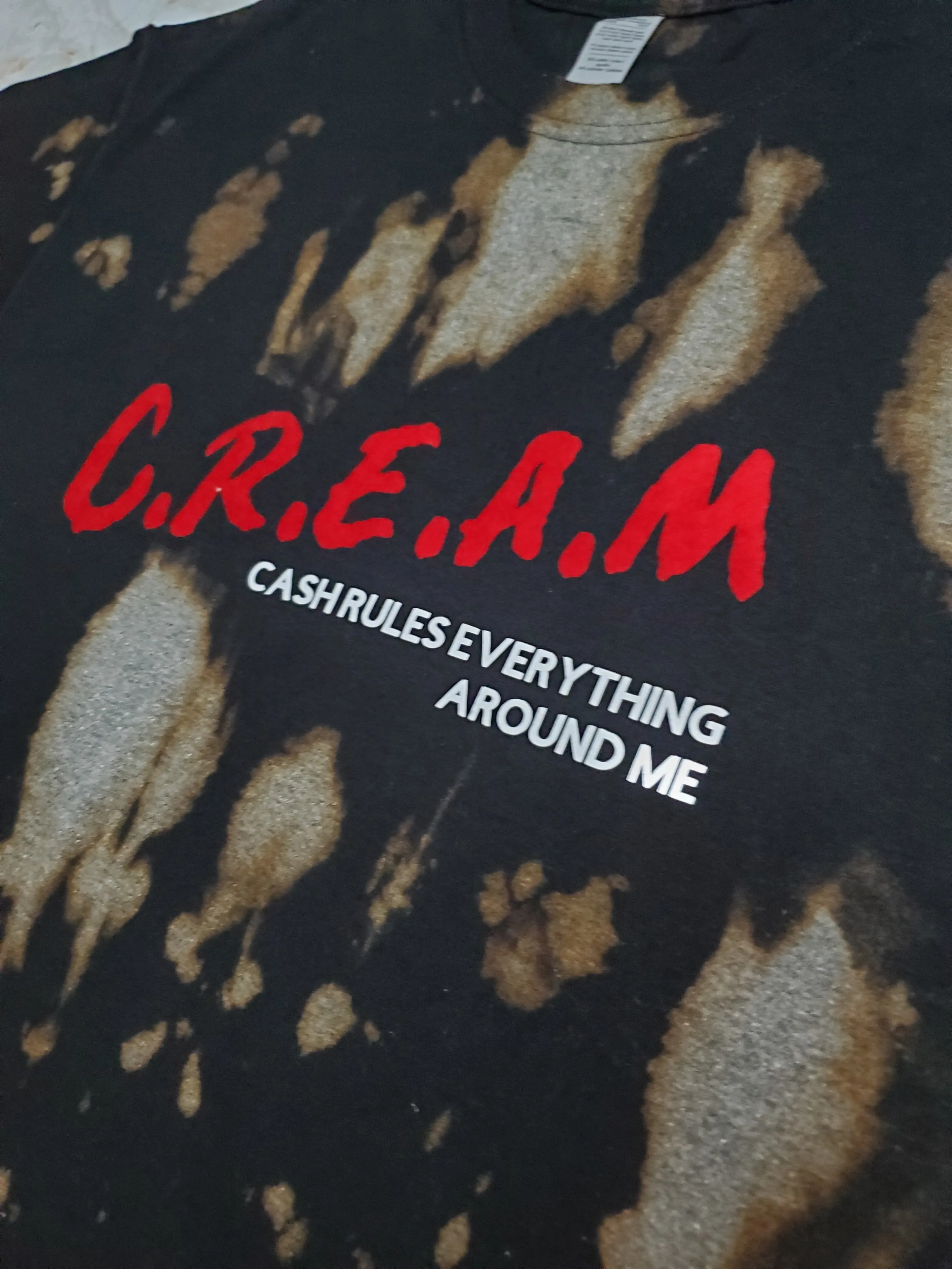 C.R.E.A.M T-Shirt (Distressed)