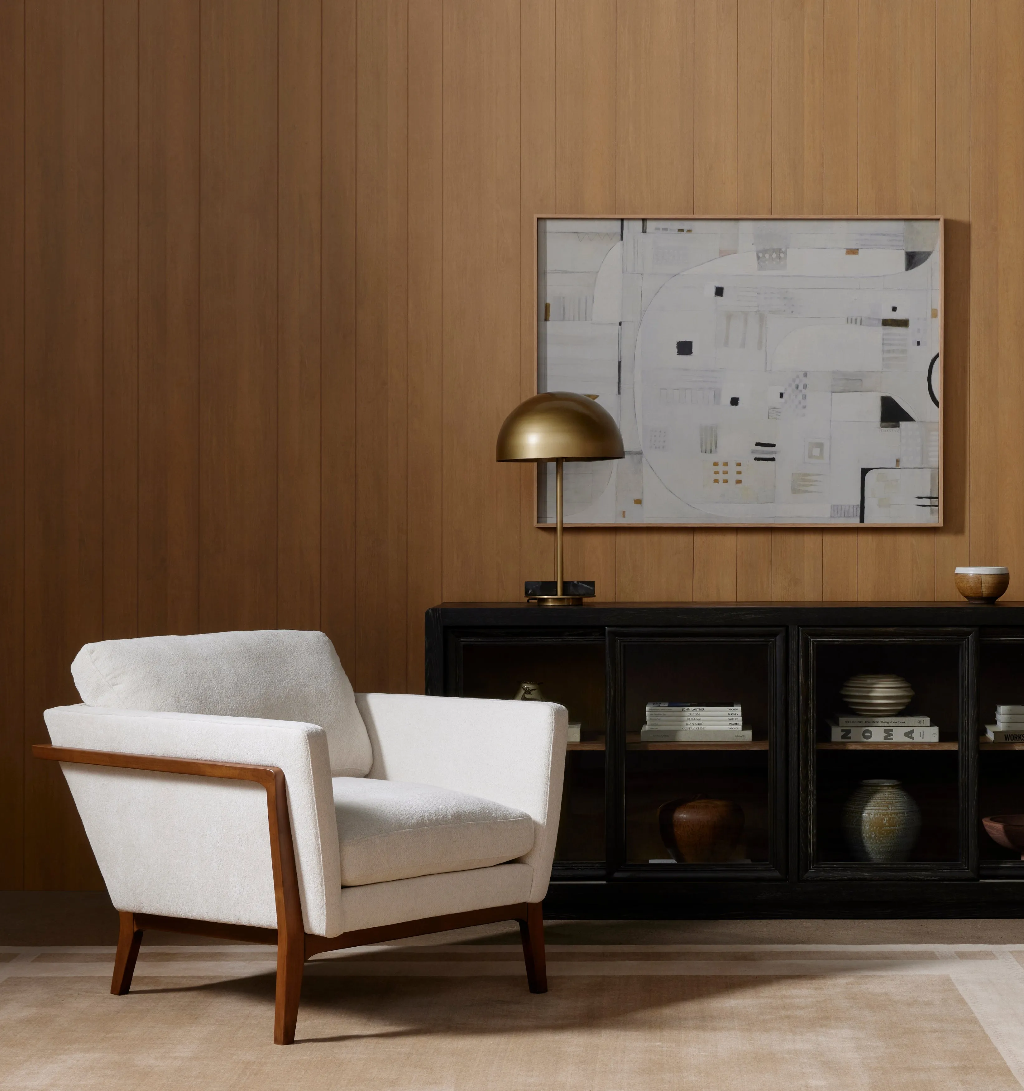 Dash Chair-Camargue Cream/Pecan
