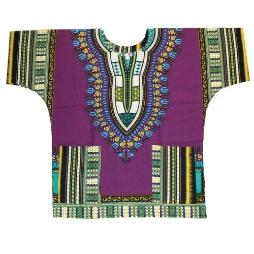 Dashiki 100% Cotton African Traditional Print Dashiki Clothing  Men/Women