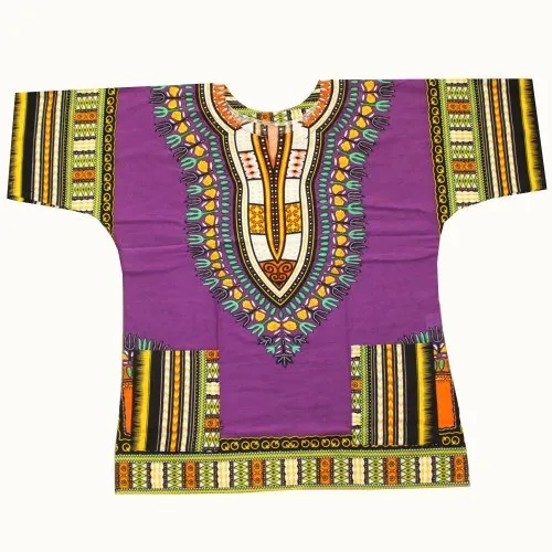 Dashiki 100% Cotton African Traditional Print Dashiki Clothing  Men/Women