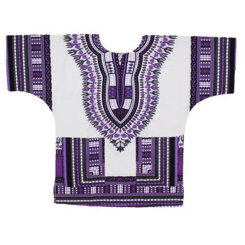 Dashiki 100% Cotton African Traditional Print Dashiki Clothing  Men/Women