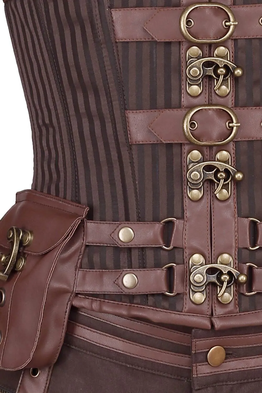 Dettmar Custom Made Steampunk Men's Midchest Corset