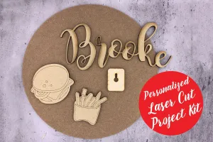 DIY Project Kit Name Round