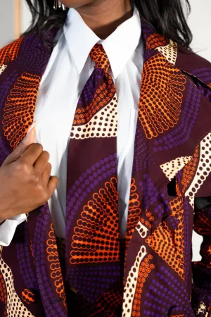 DORA African print NECK TIE
