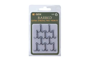 Drennan E-Sox Extra Strong Treble Hooks