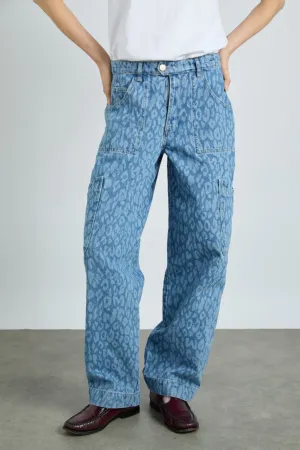 Drew Jeans - Leopard Laser