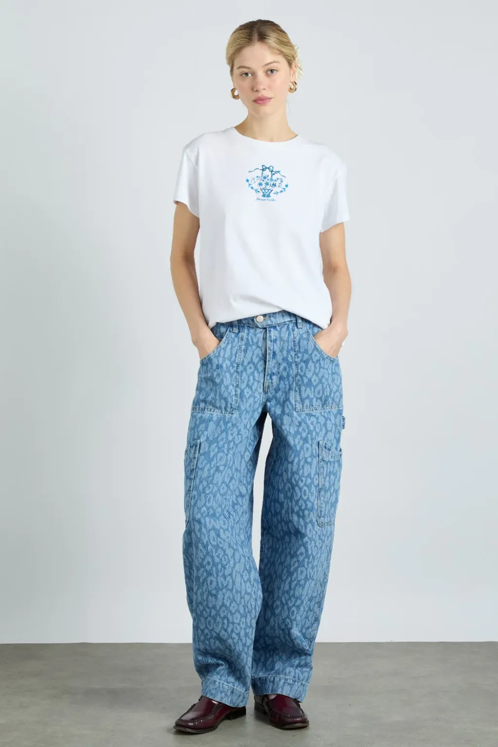 Drew Jeans - Leopard Laser