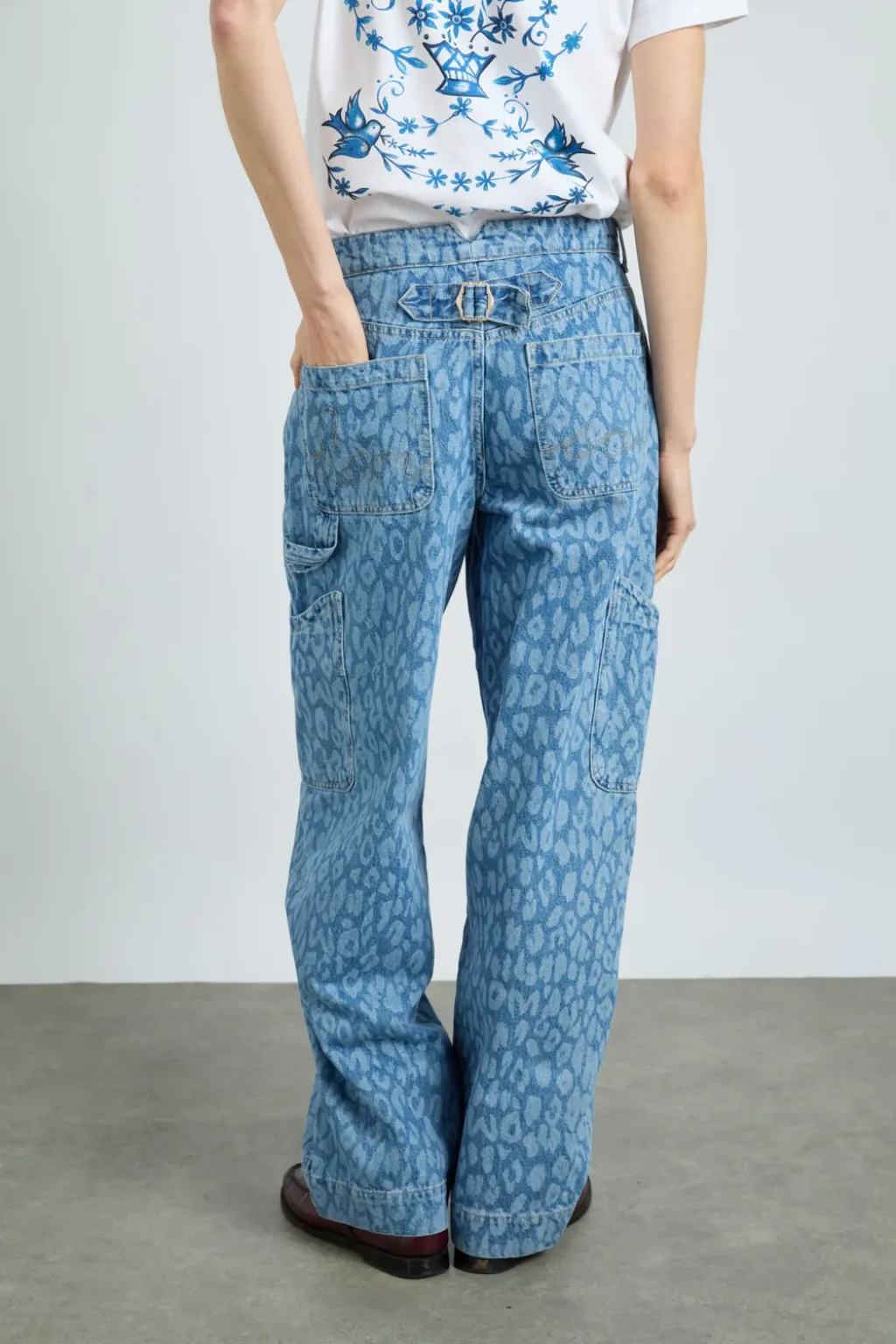 Drew Jeans - Leopard Laser