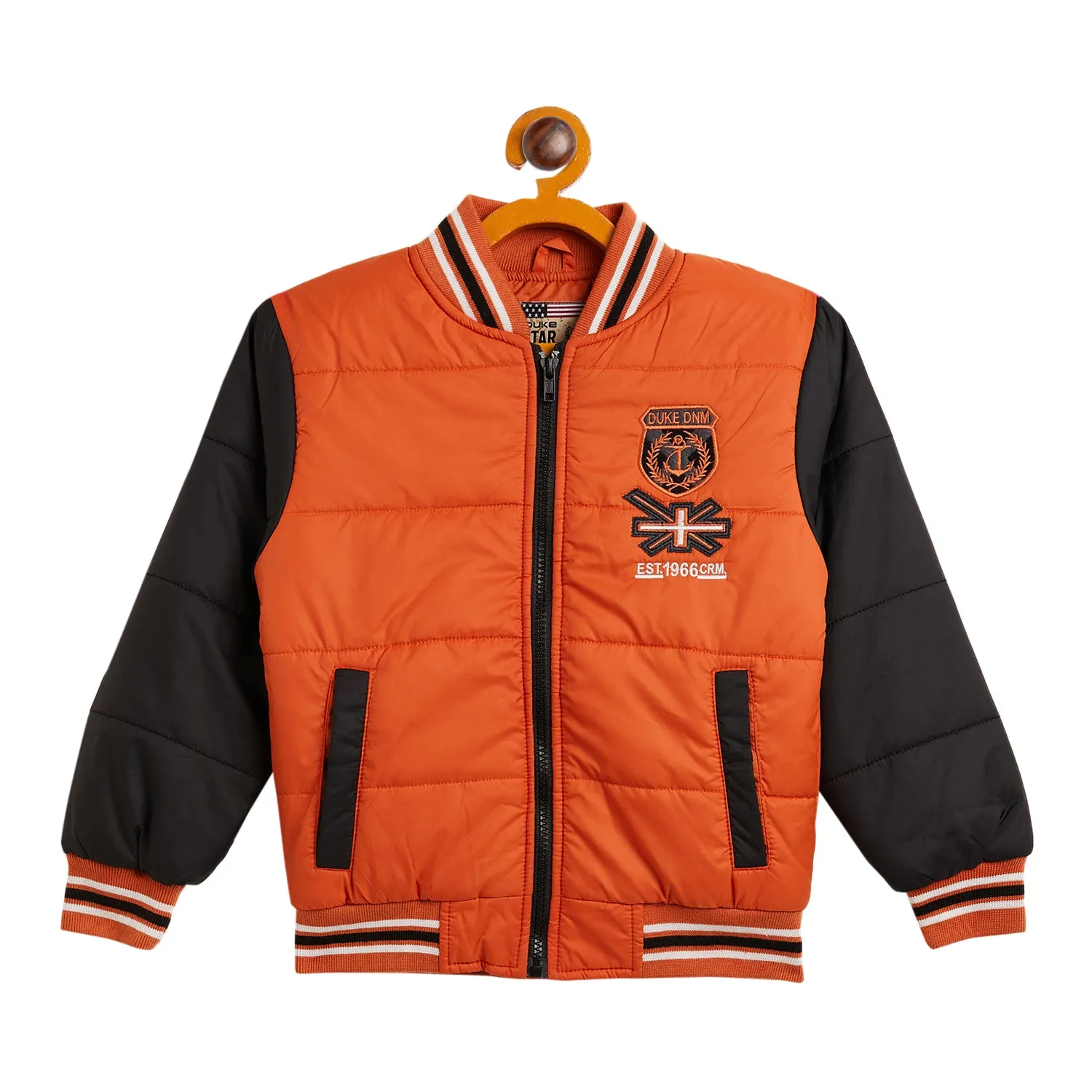 Duke Stardust Boys Full Sleeve Colorblock Jacket (SDZ1183)