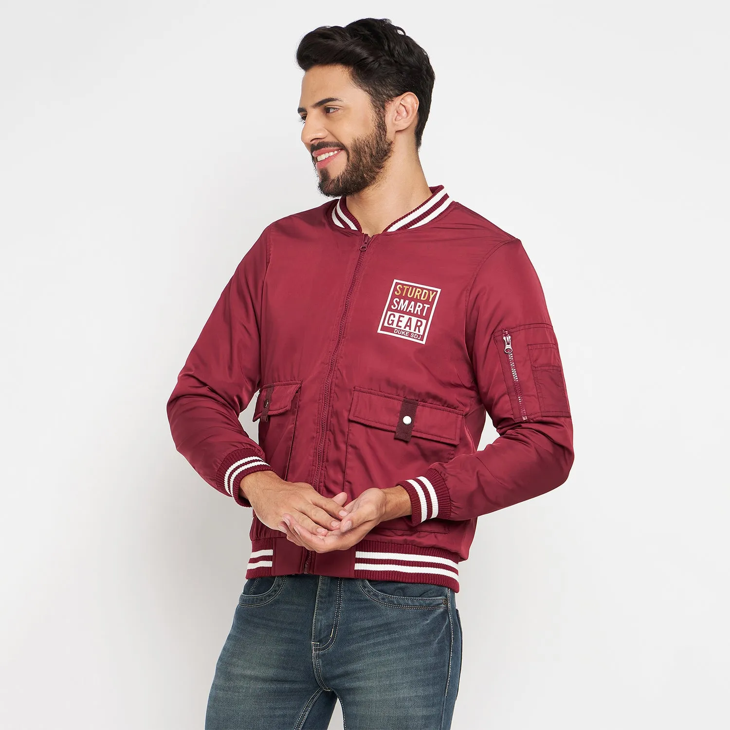 Duke Stardust Men Full Sleeve Jacket (SDZ1075)