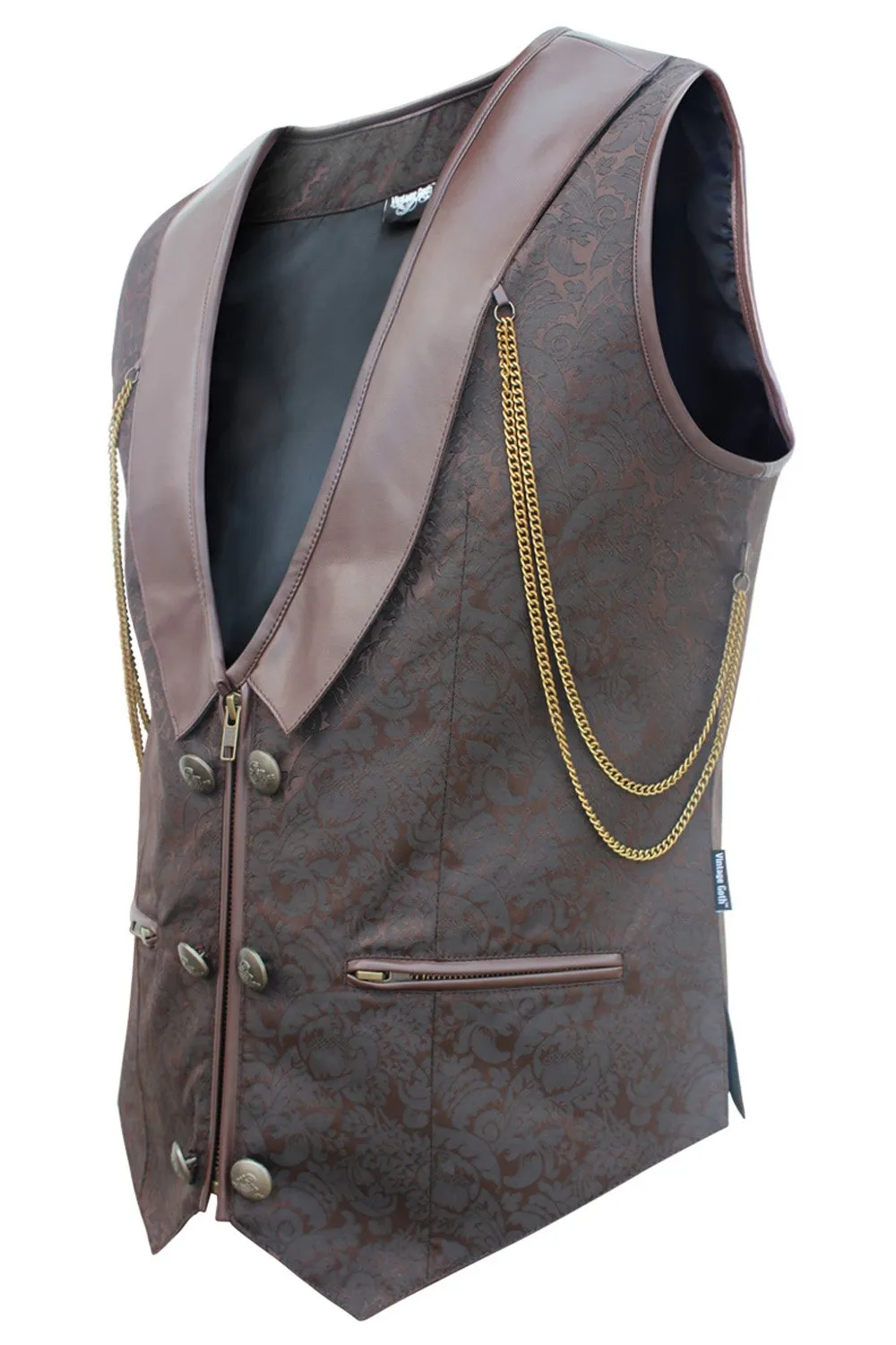 Duska Custom Made Gothic Men's Waist Coat